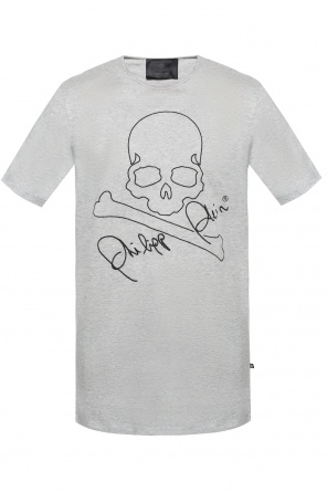 Logo-embroidered t-shirt, zdjęcie 1 Logo-embroidered t-shirt od Philipp Plein